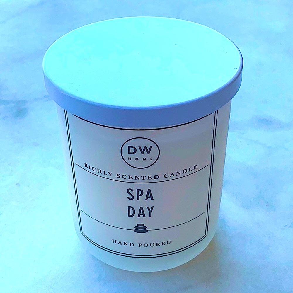 DW HOME CANDLE SPA DAY RICHLY SCENTED MINI NEW 3.8 oz